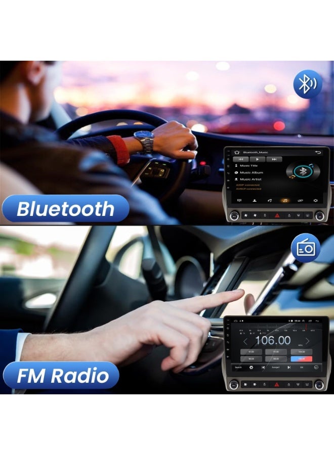 Vierex Android Stereo For Chevrolet Camaro 2010 2011 2012 2013 2014 2015 GPS Navigation 4GB RAM Support Apple Carplay Android Auto Wireless Support Car Climate Control AHD Camera Included - Image 4